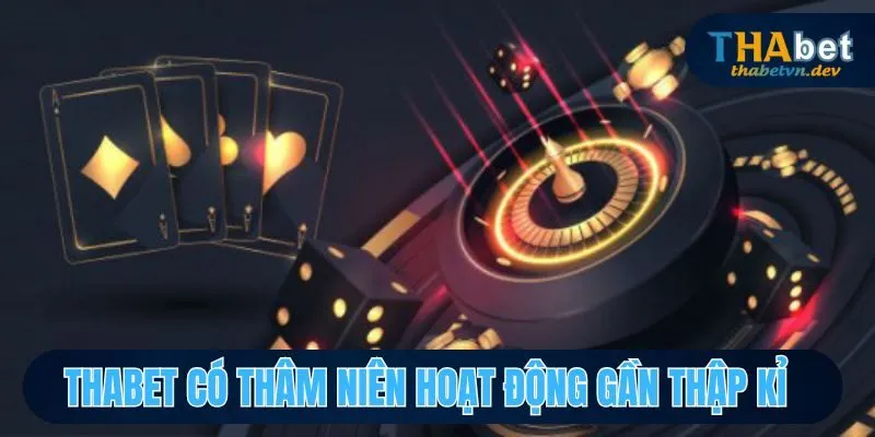 Giới Thiệu Về THABET - Review Chi Tiết Các Tính Năng Và Kho Game Hấp Dẫn 1 THABET có thâm niên hoạt động gần thập kỉ
